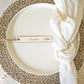 Personalised Wooden Bookmark Wedding Place Setting