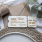 Abroad wedding boarding pass save the date engraved on natural wood