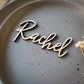 Personalised Place Names | Wooden Place Names | Unique Wedding Favours | Wooden Laser Cut Names | Wedding Name cut out | Place Setting