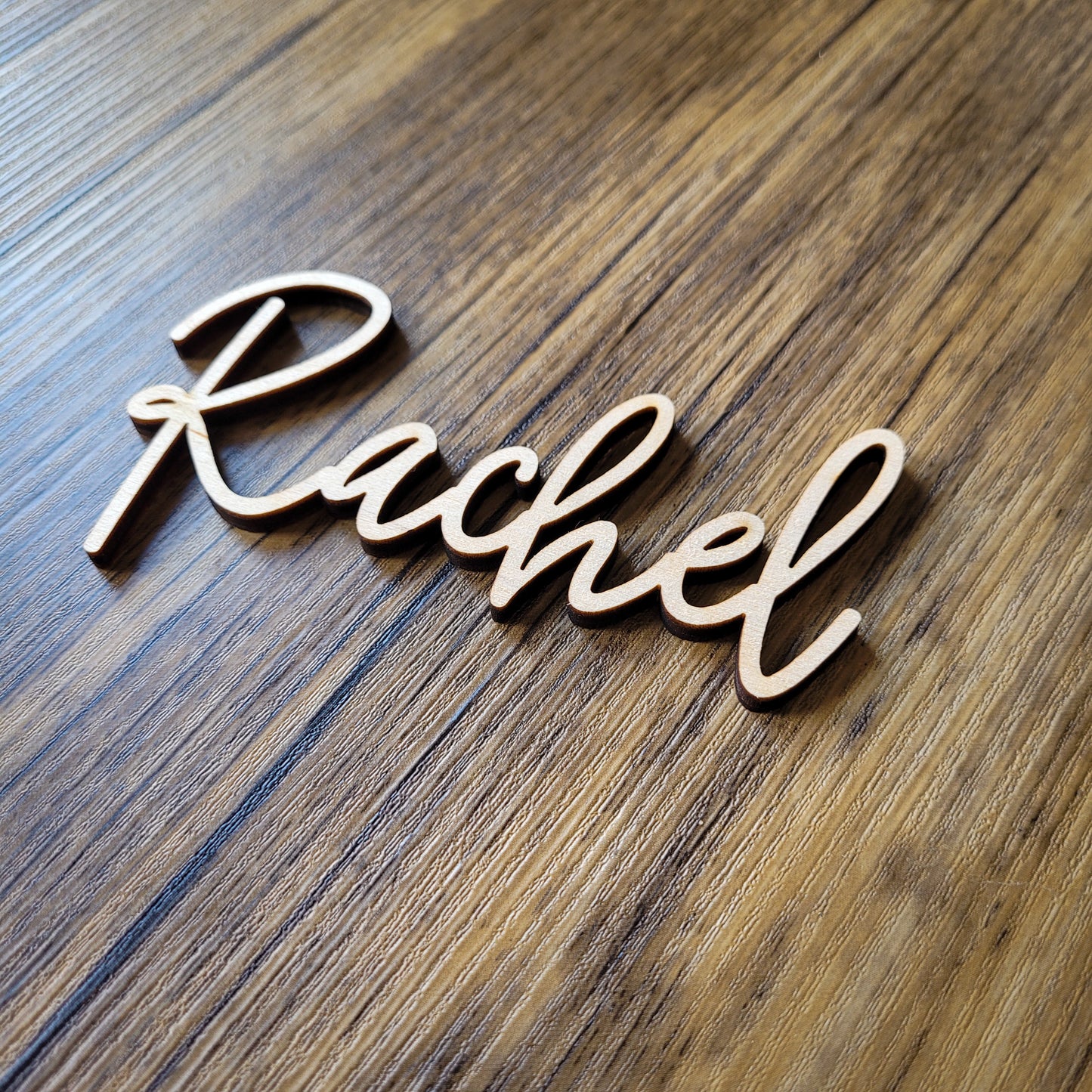 Personalised Place Names | Wooden Place Names | Unique Wedding Favours | Wooden Laser Cut Names | Wedding Name cut out | Place Setting