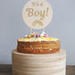 Baby Announcement Cake Topper - It's a Boy - Baby Shower Cake Topper 14.5cm