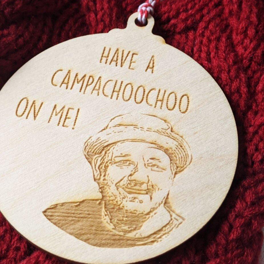 Bob Mortimer Train Guy - Train Guy Christmas Tree Ornament - Campachoochoo