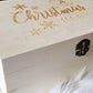 Christmas Eve box - Wooden Engraving box - Keepsake Wooden Box - Christmas storage box- Wooden Christmas box