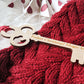 Father Christmas' Magic Key - Christmas Wooden key - Santa Key