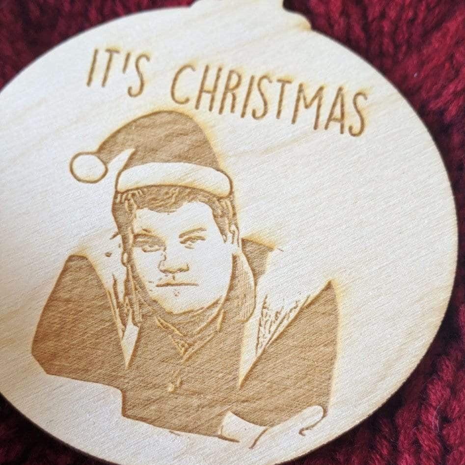 Gavin and Stacey Christmas Bauble - Smithy 'It's Christmas'