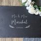 PERSONALISED Slate Cheese Board - Mr and Mrs Cheese Board - Wedding gift