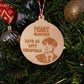 Peaky Blinders Christmas Bauble - Thomas Shelby Have An 'Appy Christmas