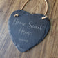 Personalised Housewarming Gift - Home Sweet Home Slate Engraved Sign