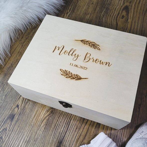 Personalised Keepsake Box | Baby Memory Box | Children's Custom Box