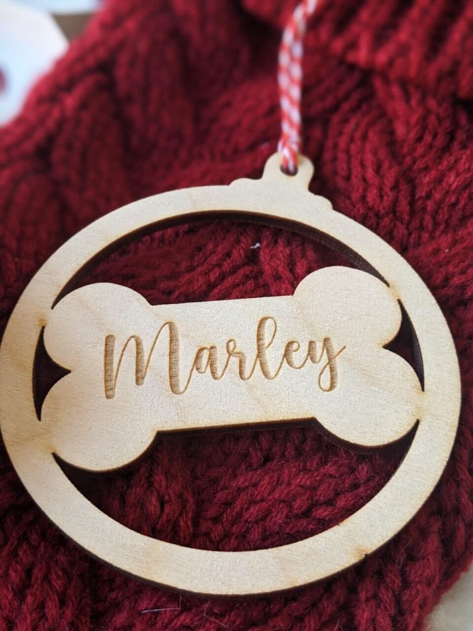 Personalised Pet Bauble - Christmas Decoration for Dog - Christmas Dog Gift