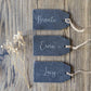 Personalised Slate Table Names | Wedding Place Names | Wedding Keepsake | Wedding Favours | Engraved Slate | Any Quantity Available