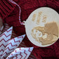 Schitts Creek Christmas Bauble - Merry Christmas Bebe Christmas Decoration - Wooden Engraved Christmas Ornament or Christmas Gift Tag