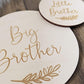 Sibling Announcement - Big Brother and Little brother Baby Announcement - Big Sister and Little Sister Pregnancy Announcement