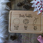 Wooden Christmas Eve Treat Boards - Christmas Eve Tray - Santa Tray - Santa Treat Board - Christmas Eve Plate