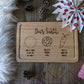 Wooden Christmas Eve Treat Boards - Christmas Eve Tray - Santa Tray - Santa Treat Board - Christmas Eve Plate